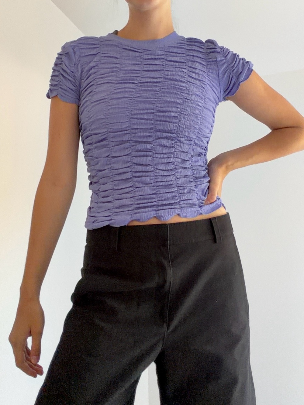 Anthropologie // textured t-shirt